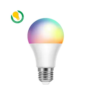 Led RGB 전구 조명 9W 11W E27 E14 B22 스마트 와이파이 LED 전구 LED 조명