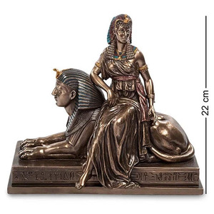 Estatua de Bronce Grande y Famosa de <span class=keywords><strong>Cleopatra</strong></span> Sentada sobre la Esfinge - Product Image 4