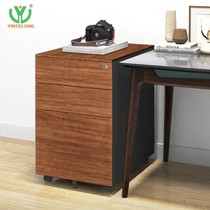 Tủ hồ sơ di động bằng thép có 3 ngăn kéo, để dưới bàn làm việc Yinlong - Product Image 4