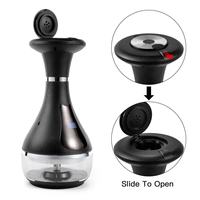 Chicha électronique rechargeable de luxe de haute qualité, ensemble portable, écologique, mini, avec écran LED, en acier inoxydable, personnalisable