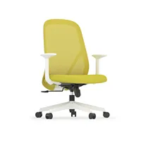 Chaise de bureau ergonomique en maille pivotante Guangdong Furniture, hauteur réglable, base inclinable papillon, pour le travail à domicile, respirante et confortable