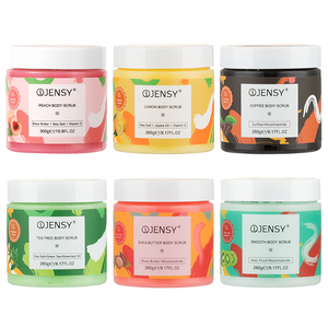 Exfoliante corporal para blanqueamiento orgánico de Etiqueta Privada, superventas, logotipo personalizado, exfoliante natural, manteca de karité rosa, exfoliante corporal - Product Image 6