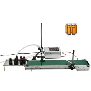 DIY-T100C automatic conveyor belt single head Peristaltic pump liquid filling 720ml/ min