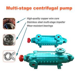 Pompe électrique de lutte contre l'incendie robuste 5,5 kW 60 Hz, système multi-étages haute pression pour eau propre, moteur diesel, usage unique, OEM - Product Image 5
