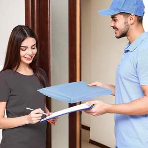 Bolsas de Envío Autoadhesivas Personalizadas de Polietileno con MOQ Bajo, Bolsas de Correo Adhesivas Biodegradables para <span class=keywords><strong>Ropa</strong></span> y Negocios - Product Image 6