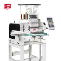 Nouvelle machine à broder de casquettes informatisée à tête unique automatique pour usage domestique à aiguilles multiples
