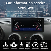 Radio Mobil Android 8X Linux 10.25 inci untuk Audi A1 2012-2018, GPS Navigasi, Multimedia Player, Stereo Head Unit