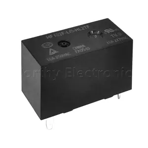 Electronic component magnetic holding relay 5V/12VDC 16A 5PIN DIP HF182F-L/5-HL2TF relay module