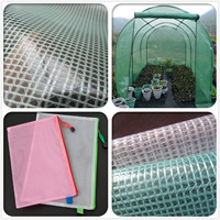 Sac de classement en tissu maillé enduit d'acrylique transparent, imperméable, résistant à l'humidité, aux intempéries, à la pluie et ignifuge, de qualité supérieure