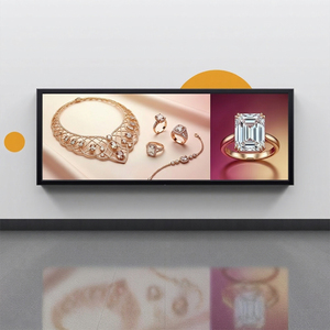 หน้าจอแสดงผลโฆษณาติดผนังในอาคารแบบไม่เป็นรูปทรงปกติ LCD IPS Mini-LED Backlit ความสว่าง 500 Cd/m² รองรับ <span class=keywords><strong>Adobe</strong></span> RGB 98% เชื่อมต่อ WiFi - Product Image 1