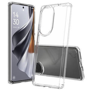 Pour OPPO Reno 10 5G étui transparent TPU + PC <span class=keywords><strong>coque</strong></span> de téléphone antichoc hybride pour OPPO Reno 10 5G étui mobile transparent - Product Image 1