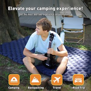 <span class=keywords><strong>Matelas</strong></span> <span class=keywords><strong>de</strong></span> camping double WOQI pour 2 personnes, <span class=keywords><strong>matelas</strong></span> <span class=keywords><strong>de</strong></span> <span class=keywords><strong>plage</strong></span> gonflable <span class=keywords><strong>de</strong></span> haute qualité, <span class=keywords><strong>matelas</strong></span> pneumatique gonflable - Product Image 4