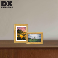 Cadre photo en plastique vintage doré DX Designs en gros, 4x6, 5x7, 8x10 pouces, cadre photo décoratif, décoration de table et murale pour la maison