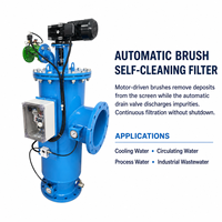 Sistema de Filtración de Agua Motorizado con Filtro de Cepillo y Autolimpieza Automática para Torres de Refrigeración y Aguas Residuales