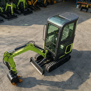 Livraison Gratuite Mini-Excavatrice 2 Tonnes Homologuée EPA 5, Petite Excavatrice sur Chenilles avec Accessoires Tarière et Ripper - Product Image 5