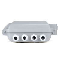 Boîtier de distribution de fibre optique (ODP) extérieur blanc 12 cœurs FTTH 1:8 avec 24 répartiteurs de fibre optique 8 cœurs FAT FDB FTB NAP