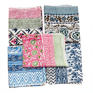 Solid Pattern Indian Block Print Cotton 72 inches <b>Sarong</b> Handcrafted Cotton <b>Wrap</b> Skirt, Ethical Cotton Scarf - Product Image 1