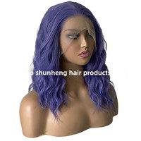 Perruque courte style européen et américain, à raie latérale, bouclée, pour cosplay, haute simulation, naturelle, volumineuse, boucles effet bulles, perruque Lace Front