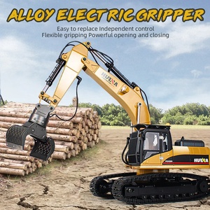 <span class=keywords><strong>HUINA</strong></span> 580 1580 1/14 Pelle Métallique RC Améliorée Véhicule d'Ingénierie Pince à Boule Électrique Griffe Cisaille Rotative à 360° <span class=keywords><strong>V4</strong></span> Modèle 2025 - Product Image 3