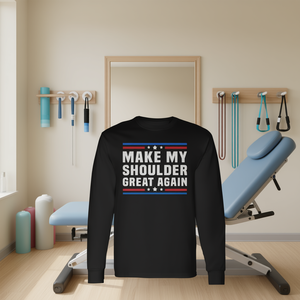 T-shirt à manches longues pour la récupération post-chirurgie : Rendez mes épaules comme neuves - Product Image 3