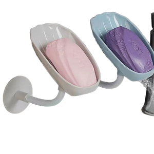 Soporte de pared para esponjas y jabón con ventosa para baño, venta al por mayor - Product Image 2