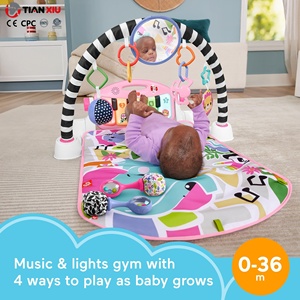 Tapis d'éveil musical éducatif pour nouveau-nés et nourrissons, directement de l'usine, avec piano, tapis rembourré pour le temps sur le ventre, <span class=keywords><strong>jouet</strong></span> pour tout-petits - Product Image 2