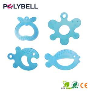 Mordedor de bebé de silicona de dibujos animados divertidos sin BPA, juguete suave lleno de agua para masajes frescos de grado alimenticio, uso para masticar encías doloridas - Product Image 2