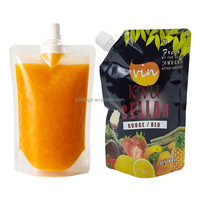 Pochettes souples réutilisables pour liquides, 100ml, 250ml, 500ml, 1L, pour shampoing, jus, eau, boissons, qualité alimentaire, impression personnalisée