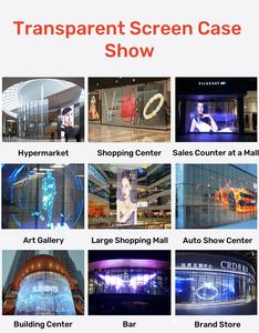 עמיד למים במיוחד-דק עמיד למים שקוף מסך רשת מסך רשת וילון רך מודולי - Product Image 6