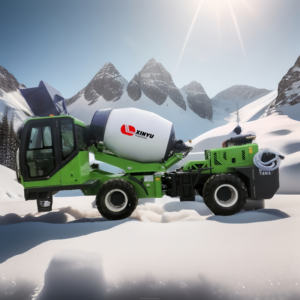 เครื่องผสมคอนกรีตมือถือแบบ3.5m3พร้อมตัวโหลดส่วนหน้าเครื่องผสมคอนกรีต - Product Image 3