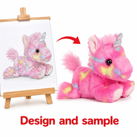 Fabricant de jouets en peluche licorne rose sur mesure, poupée personnalisée avec animal en peluche doux, vente en gros, faible MOQ, OEM, ODM