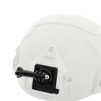 Support de caméra pour casque tactique fabriqué en usine avec base à dégagement rapide, adapté aux caméras d'action GoPro pour la chasse en plein air