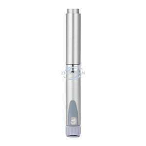 Stylo à encre en verre de couleur réglable avec bouchon en caoutchouc durable - Product Image 1