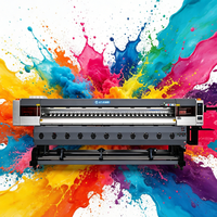 Imprimante éco-solvant automatique 4,6 m DX5 CMYK, nouvelle machine publicitaire pour films autocollants extérieurs et bâches, idéale pour mariages et portraits personnels ATUE