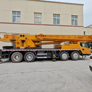 Exportation préférentielle de 55 tonnes de grues de camion d'occasion d'origine, service complet de logistique internationale qy55kc qy80kc - Product Image 1