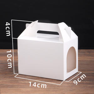 Vente en gros de boîtes d'emballage jetables pour cupcakes en papier kraft Snow <span class=keywords><strong>Mei</strong></span> Niang tarte croustillante au jaune d'oeuf de pomme de terre pour sushis et nouilles - Product Image 6