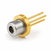 Nouveau module de diode laser bleu NewZhonna 450nm 80mW, tête focalisable à faisceau pointiforme TO-5.6mm, source lumineuse pour gravure DIY, capteur de positionnement, CE