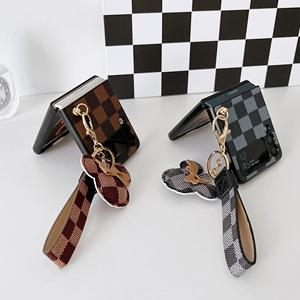 Fundas plegables de cuero para teléfono samsung galaxy z, lujosas carcasas plegables para teléfono samsung galaxy z <span class=keywords><strong>flip</strong></span> z <span class=keywords><strong>3</strong></span> 4 - Product Image 3