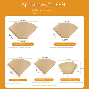 Novelty Design Hand-brew <strong>Coffee</strong> Paper Filter <strong>V</strong> Shaped <strong>60</strong> Wood Pulp Made in China <strong>V</strong> Shaped 01 <strong>V</strong> Shaped 02 <strong>Coffee</strong> Filters Paper - Product Image 3