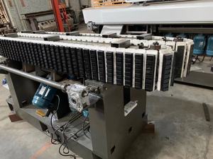 Machine à chanfreiner les verres en ligne droite Ybke 380V 19kw, épaisseur 3-19mm, équipement de traitement du verre isolant - Product Image 5