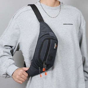 Cross Border Multifunctional Waist Bag Oxford Cloth Chest Bag Shoulder Bag For Men Outdoor Sports Travel Phone Cashier Bag - Product Image 2