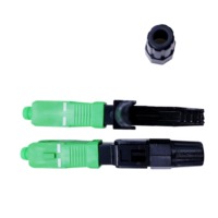Adaptador de Fibra Óptica Monomodo Rápido ZAWEDA CT001 LC para Redes FTTH 4G