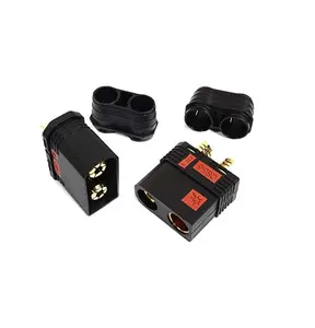 QS8-S heavy duty battery connector anti-spark gold connector high-power plug for electric vehicles and RC driverless cars