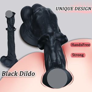 Yüksek kaliteli ve gerçekçi silikon <span class=keywords><strong>Penis</strong></span> yumuşak ve esnek samimi zevk manuel mod - Product Image 3