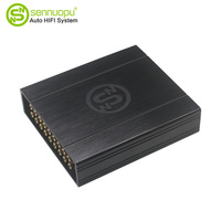 Amplificador de Potencia DSP para Vehículos DS-M12 Plus de 8 Canales Clase D, 8X30W, Amplificador para Auto con Ajuste por APP y PC, Venta al Por Mayor para Revendedores de Audio