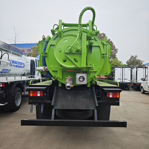 Camion d'aspiration des eaux usées haute pression HOWO pour le nettoyage des eaux usées, le dragage des égouts, l'assainissement et les travaux environnementaux municipaux - Product Image 4