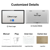 Terminal Táctil de Autoservicio de 21.5 Pulgadas con Sistema Android 13/14, Hardware KDS con Soporte VESA para Comercio Minorista