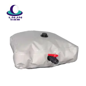 Sıcak satış 500 litre katlanabilir PVC/TPU branda kumaşı şişme yastık esnek su mesane tankları