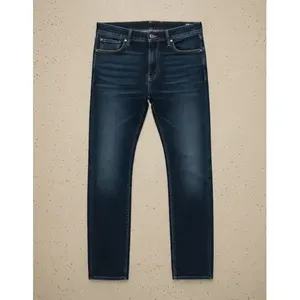 Jeans da Uomo Adrenaline a Gamba Dritta, Vita Media, 5 Tasche, Comodi Pantaloni in Denim per Uso Quotidiano - Product Image 3