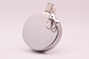 Porte-bobine d'insigne d'identification rétractable tout en métal robuste porte-clés mousqueton moulinet avec cordon en acier de 53 pouces pour la vente à l'exportation - Product Image 4